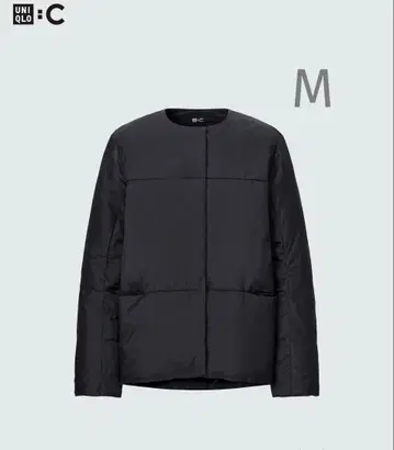 [ 새상품급 ] 유니클로 UNIQLO:C 라이트 다운 자켓 M 블랙