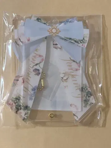 후쿠야 아크릴 프레임 블루 화이트