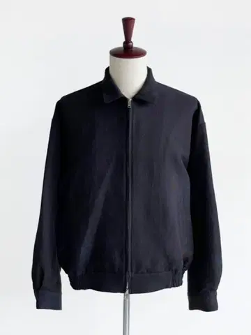 YOKE 자카드 루즈드 집 블라우스