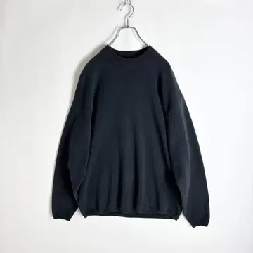 steven alan MILANO RIB MOCK NECK KNIT XL