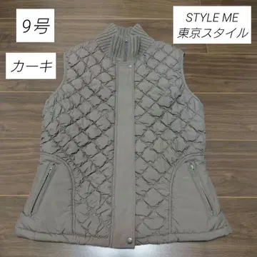 도쿄 스타일 STYLE ME 퀼팅 베스트 9호 카키