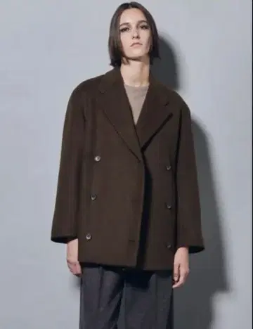 플로렌트 2024 더블 브레스트 자켓 울 코트