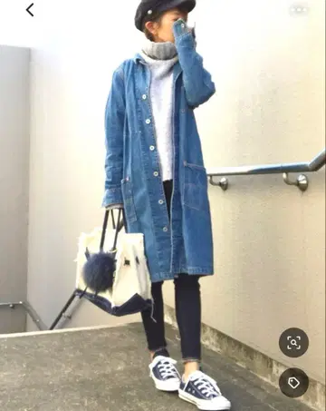 MOUSSY 데님 코트