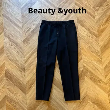 Beauth&youth 블랙 팬츠