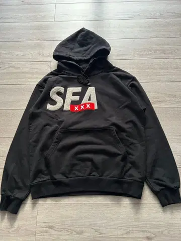 WIND AND SEA x GOD SELECTION XXX 후드티 L