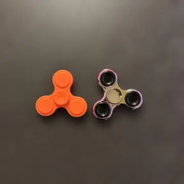 핸드 스피너 오렌지 메탈릭