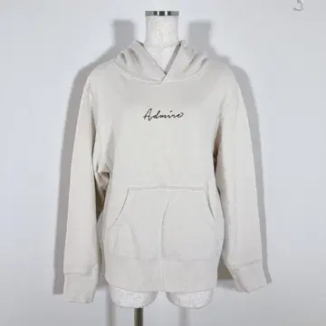 GLOBAL WORK 글로벌 워크 후드티 긴팔 자수 디자인 L