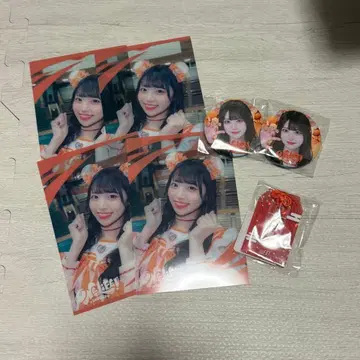 오구마 마무 브로마이드 캔뱃지 부적