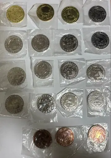 원피스 베리 컬렉션 베리 메달 코인 묶음 판매