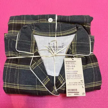 무인양품 플란넬 파자마