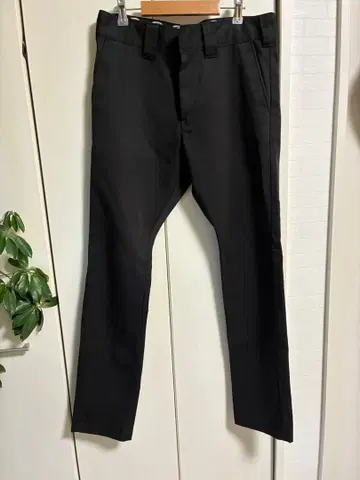 Dickies 블랙 워크 팬츠