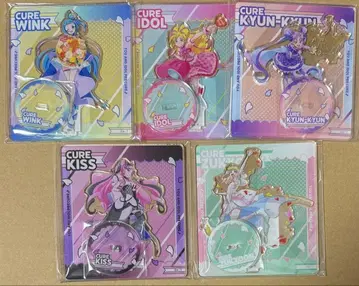 프리큐어 키미프리 드림 스테이지 드리스타 아크릴 스탠드 5종 세트