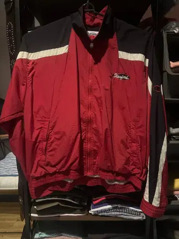 Champion 나일론 자켓 레드