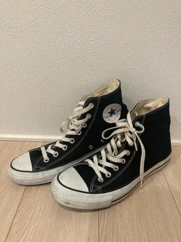 Converse All Star 블랙 하이컷 28cm
