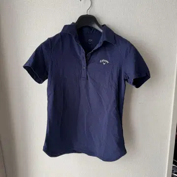 [ 새상품급 ] Callaway 네이비 피케 셔츠 S
