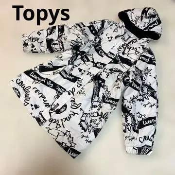 Topys 그래픽 프린트 패딩 자켓