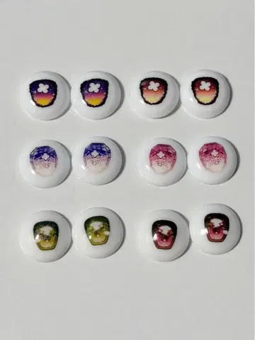 해외 딜러님 제작 애니메이션 눈 인형 눈 6세트 16mm