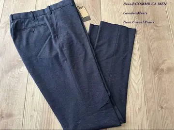 미사용품 꼼사맨  슬라브 트위드 저지 테일러드 팬츠 M 사이즈