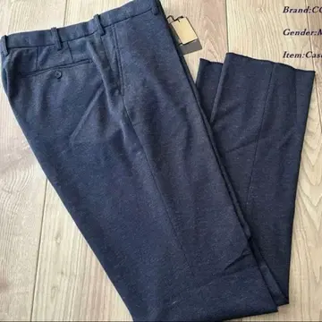 미사용품 꼼사맨 슬라브 트위드 저지 테일러드 X 팬츠 M 사이즈