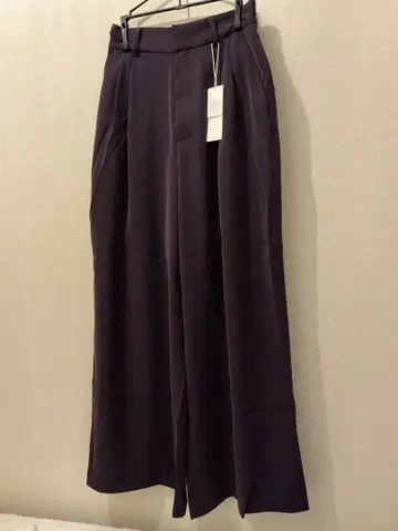 HARE 퍼플 와이드 팬츠