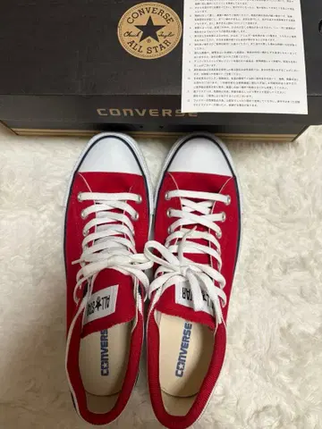 CONVERSE ALL STAR 레드 스니커즈