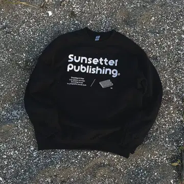 sunsetter publishing 맨투맨 XL