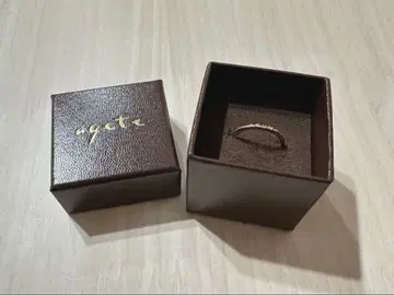 agete 아가트 K10 반지 8.5호