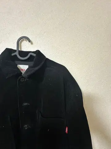 블랙 코듀로이 자켓
