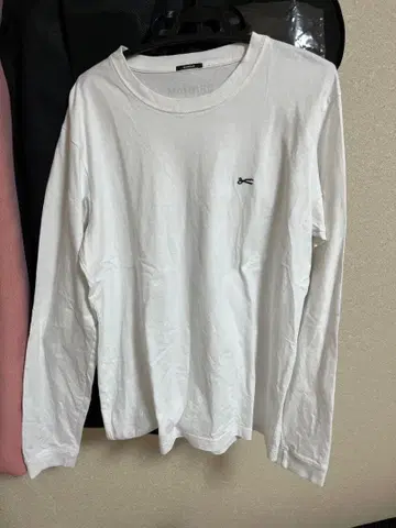 인기 DENHAM 원 포인트 롱 T셔츠