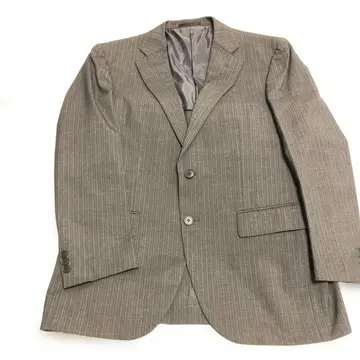 그레이 스트라이프 비즈니스 정장