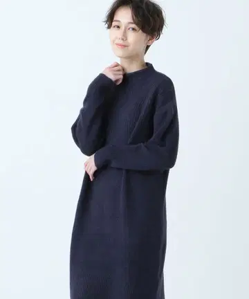 SHARE PARK 알파카 혼 니트 원피스