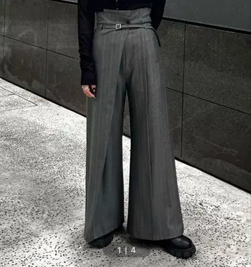 UNITED TOKYO 하카마 팬츠 HAKAMA 트윌 하이웨스트 팬츠