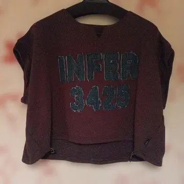 INFER 다크 레드 베스트 사이즈 38