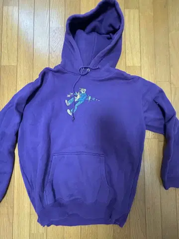 Left Alone 퍼플 후드티