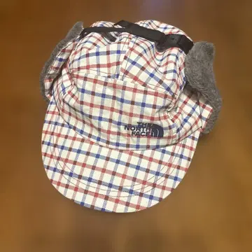 THE NORTH FACE 체크 무늬 BADLAND 캡 M