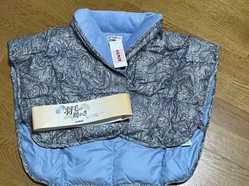 GUNZE 페이즐리 무늬 다운 베스트 M 사이즈