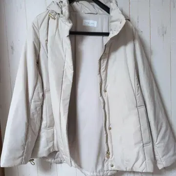 [새상품] GLOBAL WORK 라이트 웜 발수 후드 블루종 L 사이즈