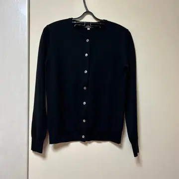 L'equipe YOSHIE INABA 블랙 가디건 38