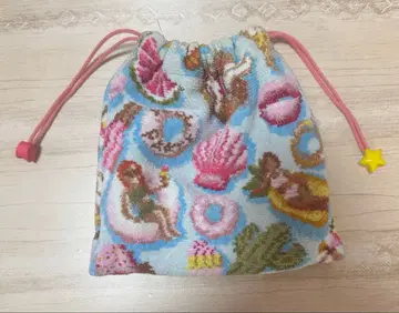 러브리바이페이러 수영장 파티 복조리 파우치 새상품급