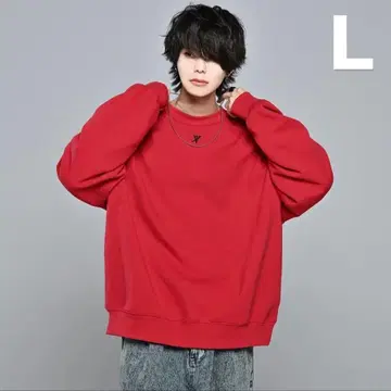 ADRER 엑스트라 퀄리티 헤비 웨이트 로고 빅 맨투맨