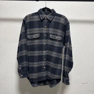 FIELD&STREAM 플란넬 셔츠 네이비 그레이 체크