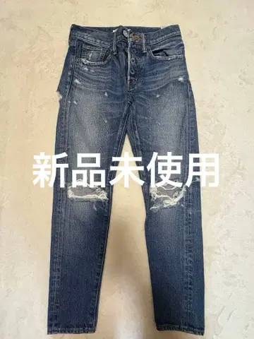 moussy 데미지 데님 23인치