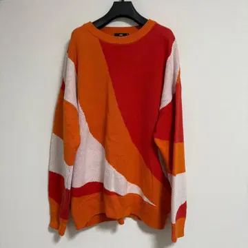 [새상품급] HARE 마블 풀오버 니트