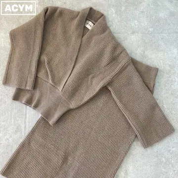 아심 ACYM 니트 스커트 셋업