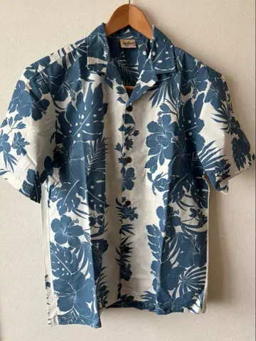[컨디션 최상] 로얄 크리에이션 하와이안 셔츠 M 사이즈
