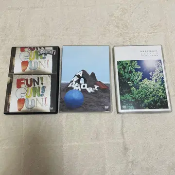 andymori 라이브 투어 DVD 3세트