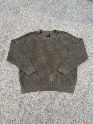 GAP 올리브 니트 스웨터
