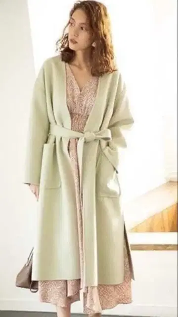 새상품 FRAY I.D 노카라 리버 코트