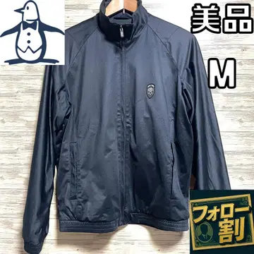 [ 팔로우 할인 ] 새상품급 먼싱웨어 여성용 블루종 백 프린트 M