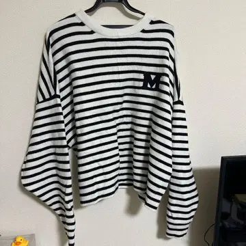 미라 오웬 보더 니트